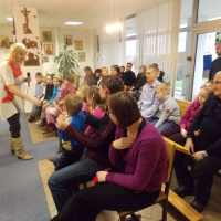 Mikuláš v kaplnke veliteľstva vzdušných síl