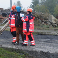 Súčinnostný výcvik vojenských hasičských jednotiek