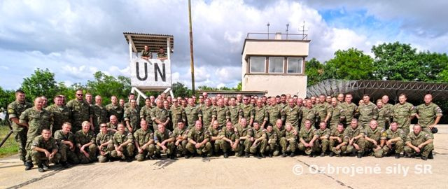 Modré barety pripravené na nasadenie do rotácie september 2014