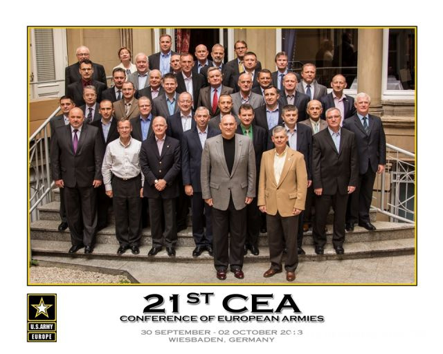 Konferencia pozemných síl európskych armád v nemeckom Wiesbadene