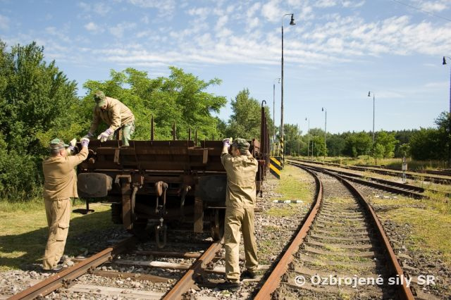 Výcvik v preprave po železnici 