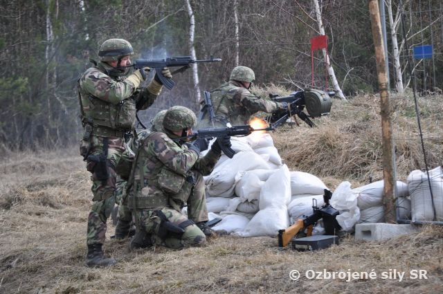 Sústredený výcvik strážnej roty vrcholí
