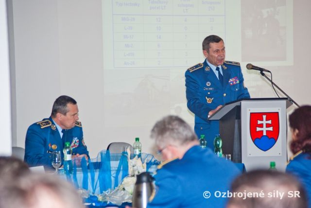 Vzdušné sily vyhodnocovali plnenie minuloročných úloh 