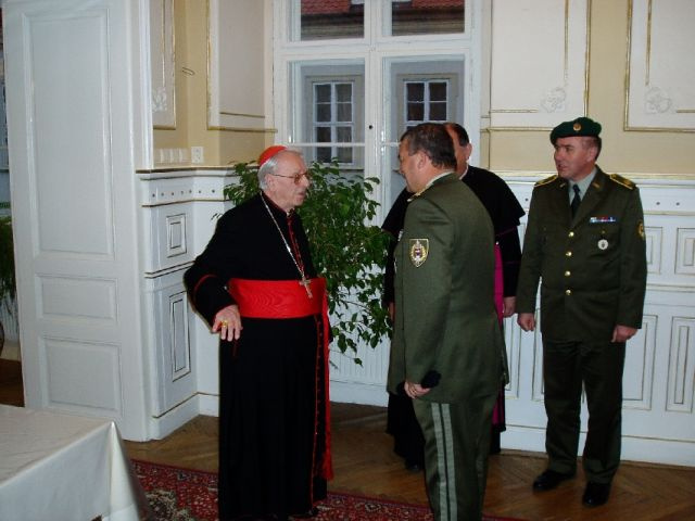 Členovia Vojenskej rady veliteľa PS OS SR na Nitrianskom hrade