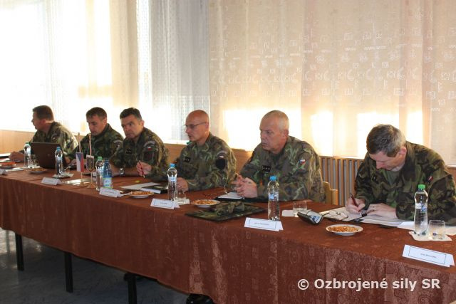 Plánovacia konferencia  ženistov OS SR a A ČR pre výcvikový rok 2015