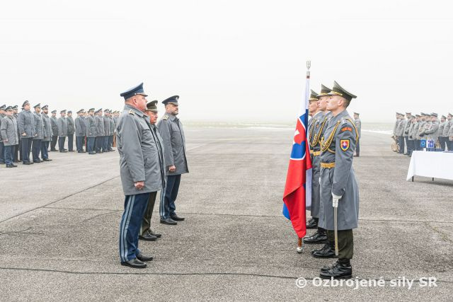 Slávnostný akt odovzdania a prevzatia funkcie veliteľa Vzdušných síl OS SR