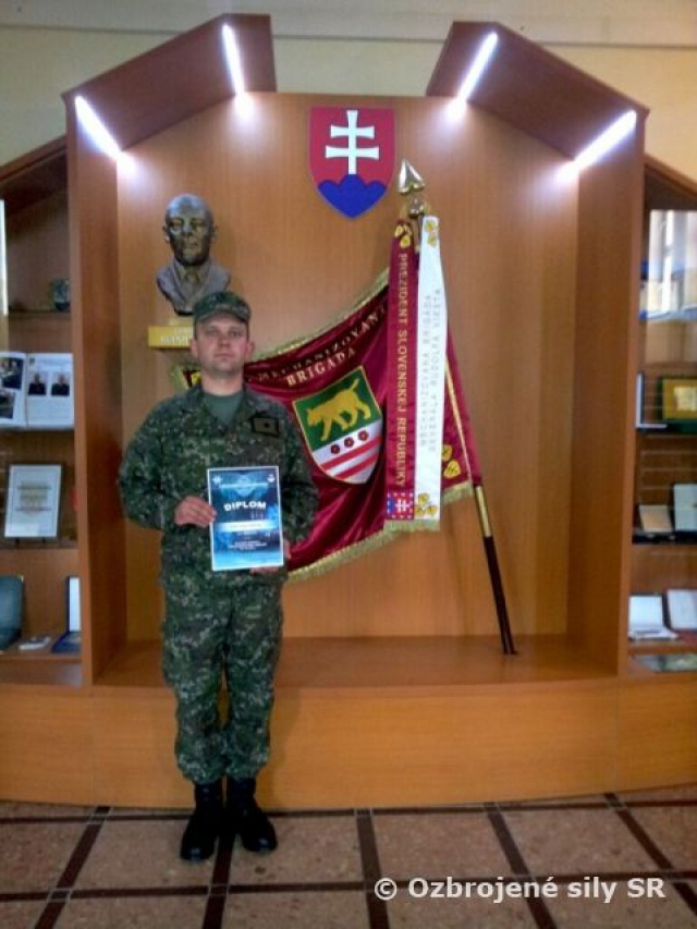 4. ročník súťaže Najlepší radista 2.mechanizovanej brigády