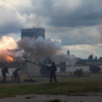 O salvy k inaugurácii nového prezidenta SR sa postarali rožňavskí delostrelci