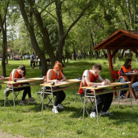 Mladí záchranári si zmerali sily v Komárne