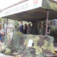 Minister obrany M.Glváč ocenil v Trebišove vojakov po návrate z operácie ISAF v Afganistane