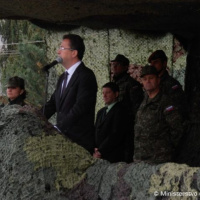 Minister obrany M.Glváč ocenil v Trebišove vojakov po návrate z operácie ISAF v Afganistane