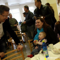 Minister obrany M. Glváč povzbudil rodiny vojakov, ktorí pôsobia v Afganistane