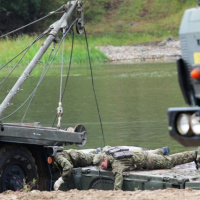 Vyvrcholenie cvičenia Blonde Avalanche 2013