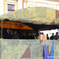 Štátny tajomník M. Koterec ocenil v Rožňave vojakov, ktorí sa vrátili z Afganistanu