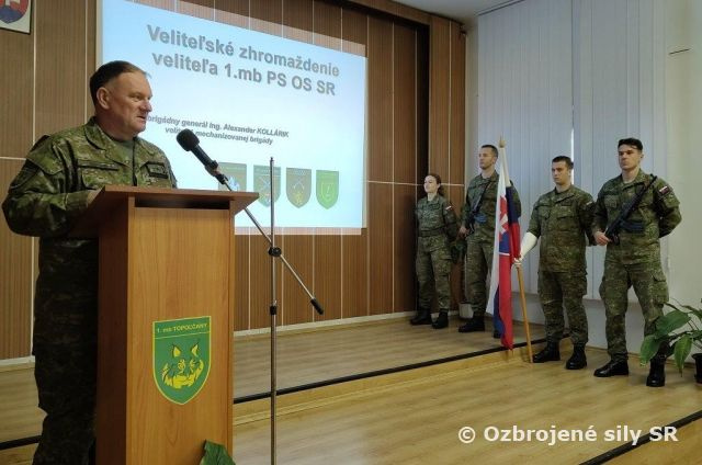 Veliteľské zhromaždenie veliteľa 1. mechanizovanej brigády