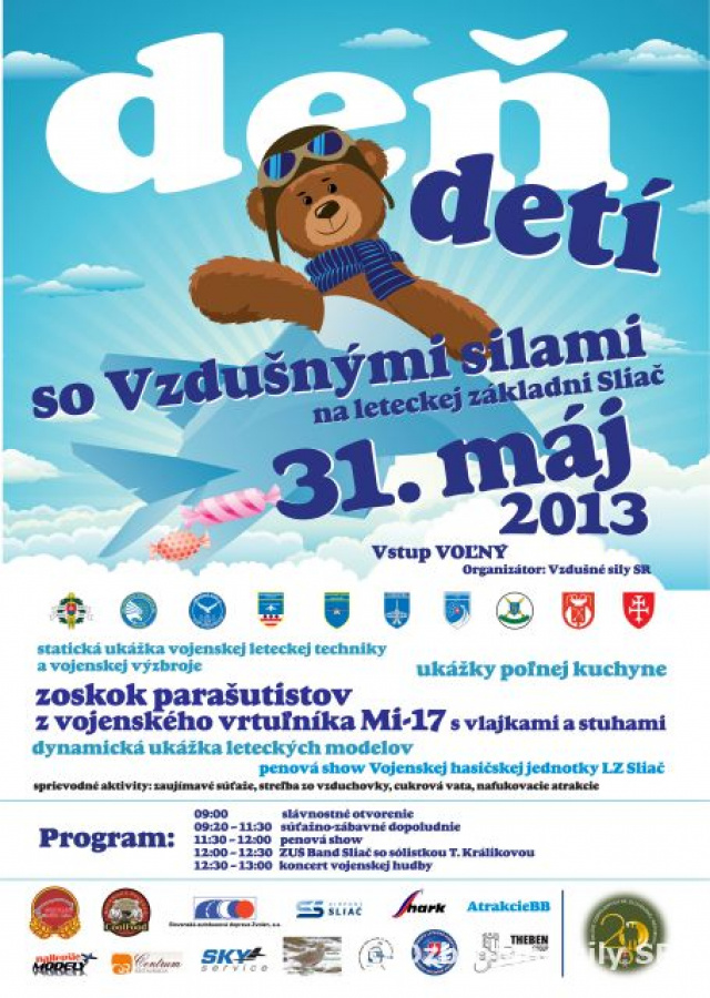 Deň detí so vzdušnými silami - AVÍZO