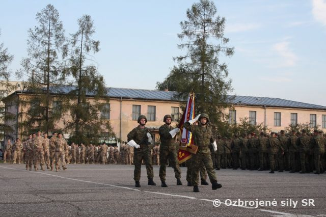 Rozlúčka so septembrovou rotáciou ISAF