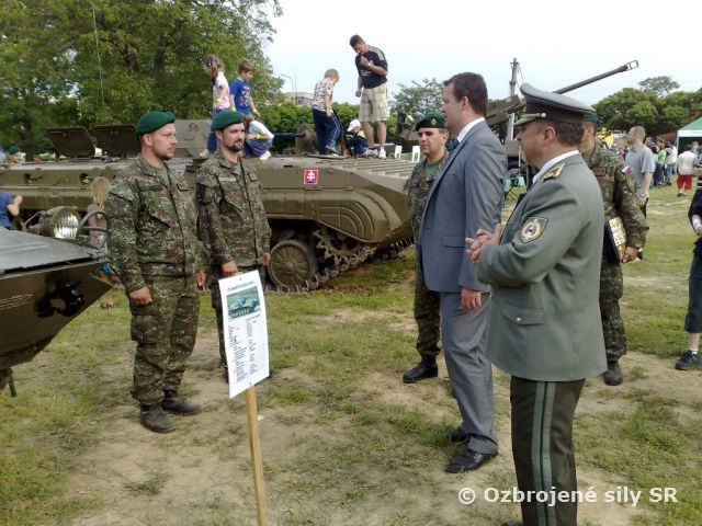 Deň deti s ozbrojenými silami v Michalovciach
