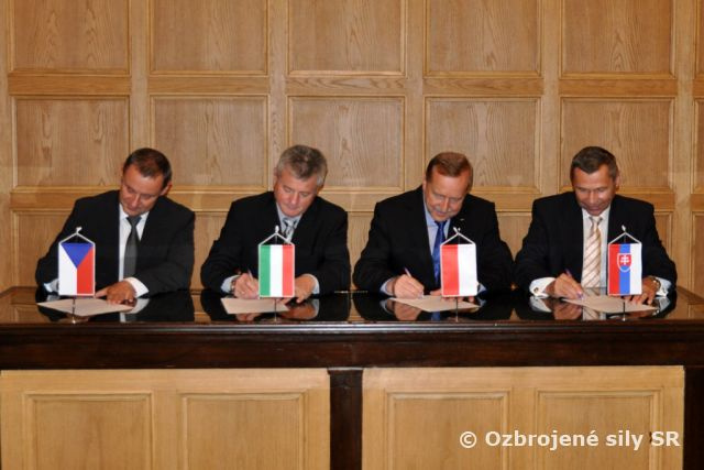 Stretnutie veliteľov vzdušných síl V4 v Ostrave