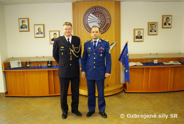 NÁVŠTEVA ŠVÉDSKEHO PRIDELENCA OBRANY