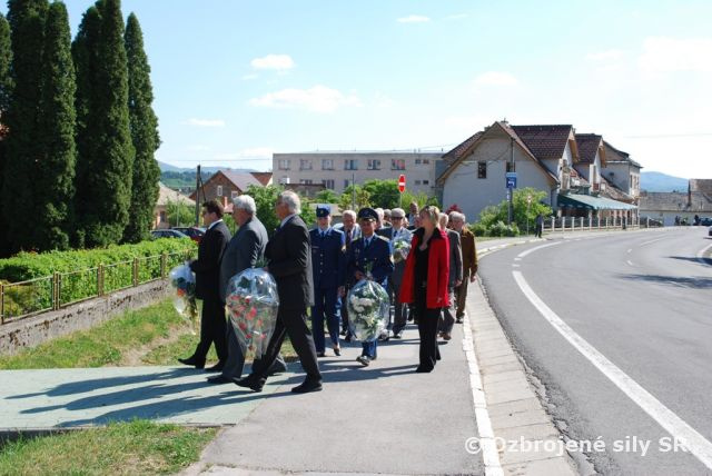 Úcta k vojakom padlých v druhej svetovej vojne