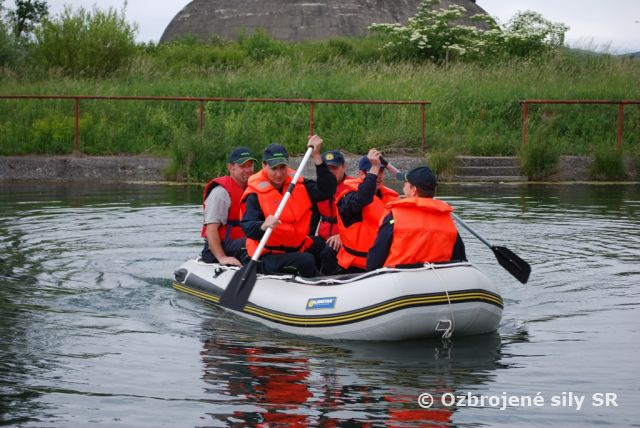 Výcvik Vojenskej hasičskej jednotky LZ Sliač