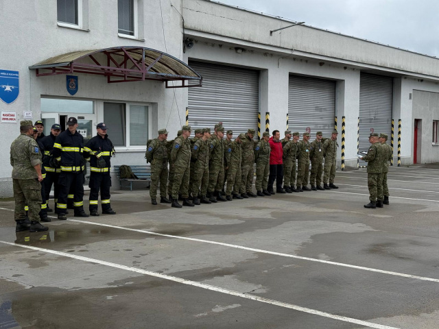 Príslušníci 46. krídla Kuchyňa precvičovali činnosť PPZS