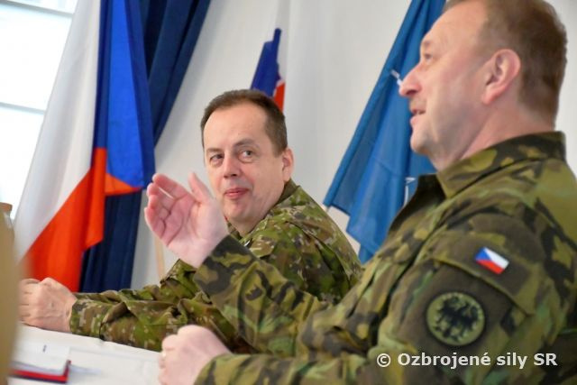 Bilaterálne rokovanie s veliteľom pozemných síl Armády Českej republiky