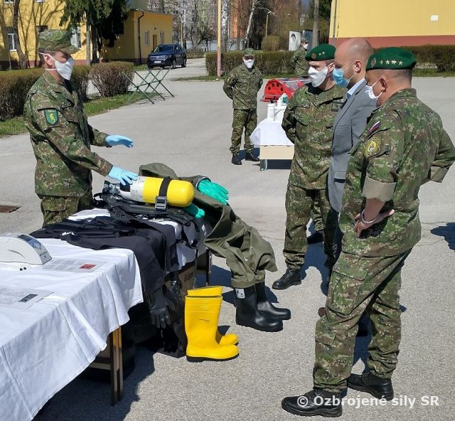 Návšteva ministra obrany v posádke Rožňava