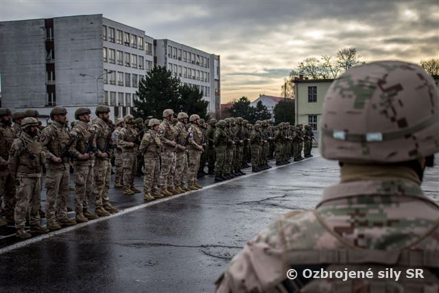 Slávnostné privítanie účastníkov zahraničných operácií