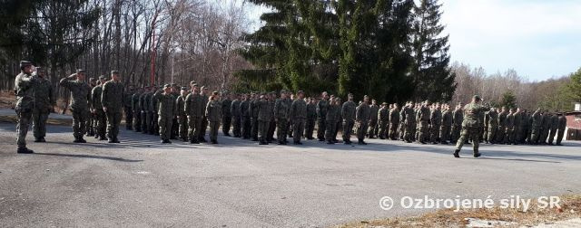 Bojové školské streľby mínometných jednotiek a predsunutých pozorovateľov  1.mechanizovanej brigády